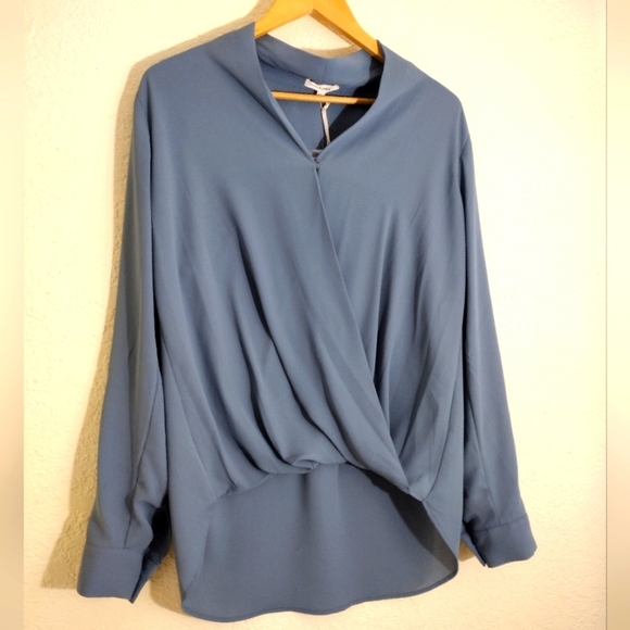 Pleione Faux Wrap Blouse - Picture 2 of 6